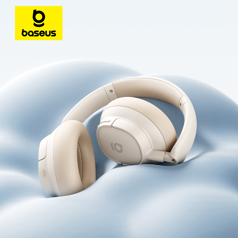 Anc Wireless Over Ear Headphones - سماعات رأس لاسلكية من باسيوس ANC،