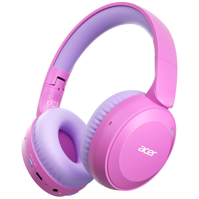 Anc Wireless Over Ear Headphones - سماعات أذن لاسلكية للأطفال من Acer