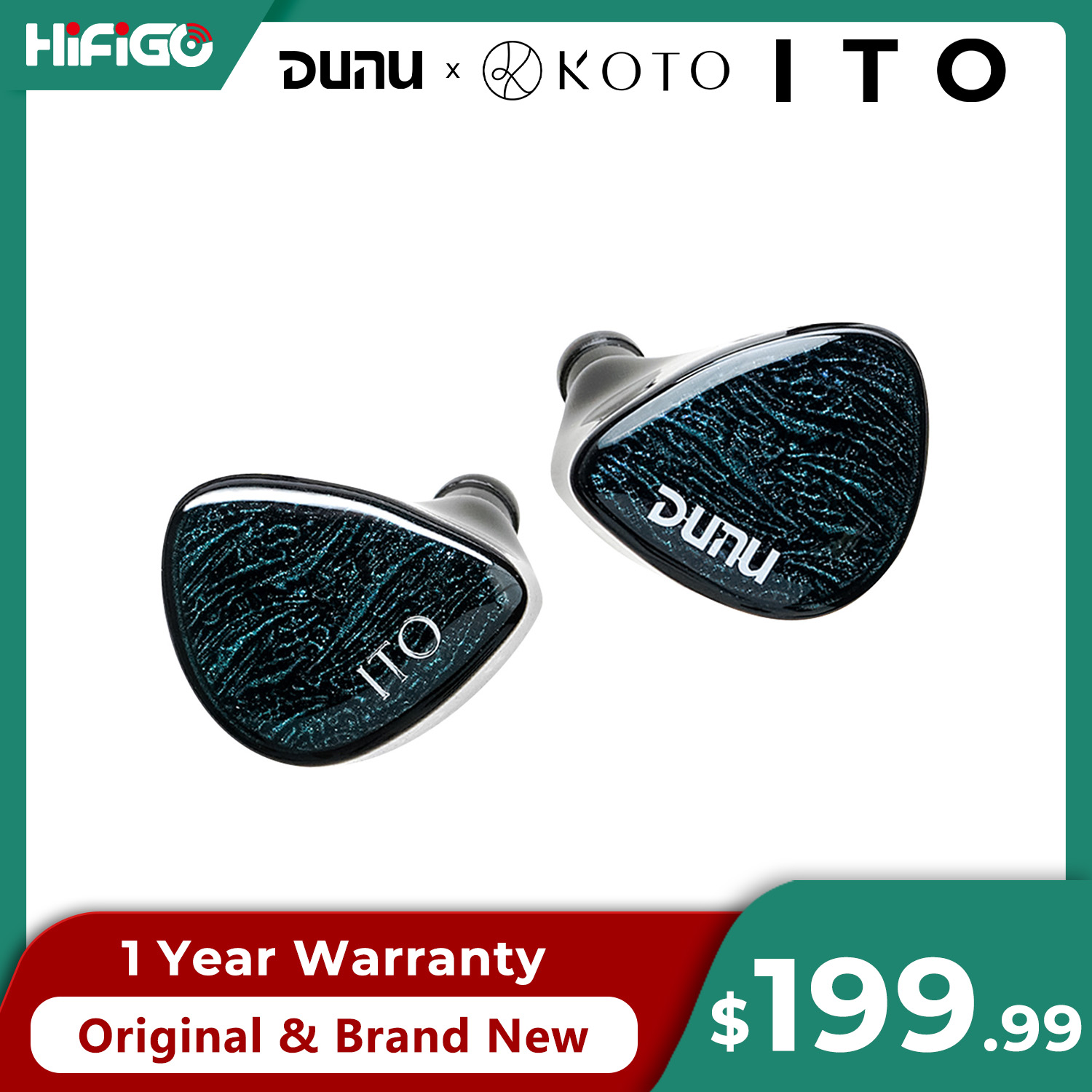 Planar Magnetic Iem Earphones - سماعات أذن داخلية DUNU X KOTO
