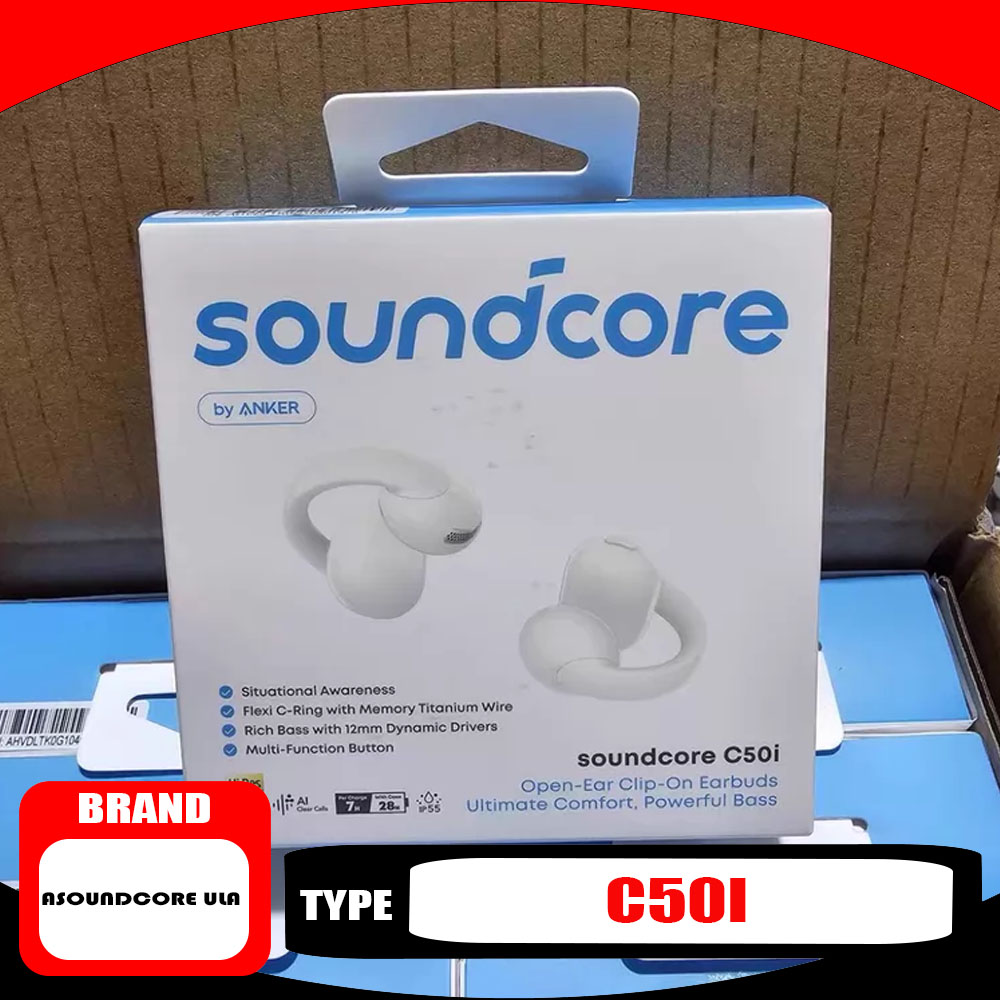 Open Ear Air Conduction Headphones - سماعات أذن لاسلكية رياضية Soundcore C50i