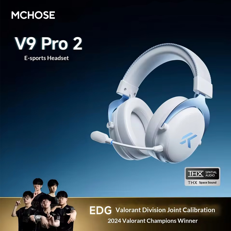 Anc Wireless Over Ear Headphones - سماعة ألعاب لاسلكية MCHOSE V9 Pro