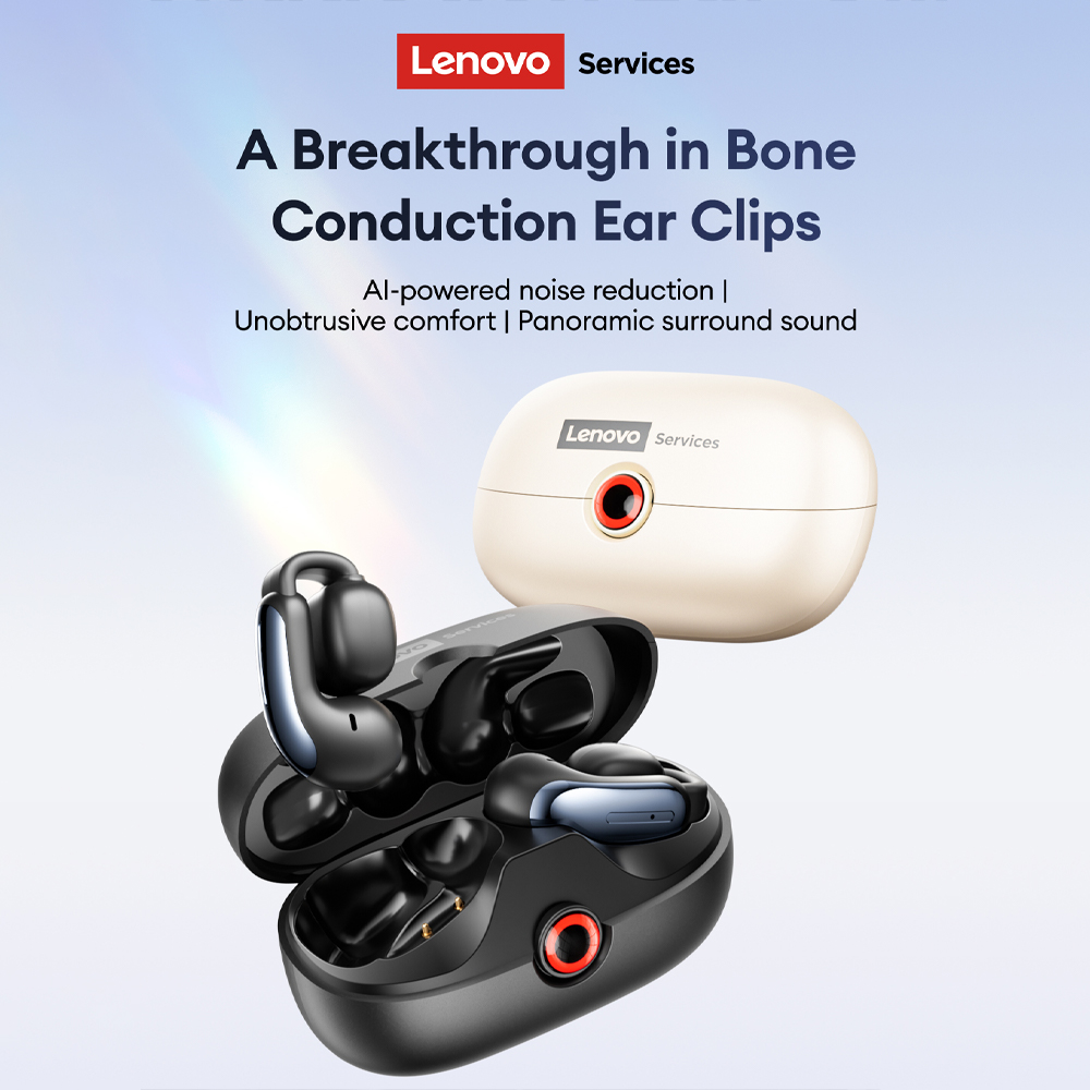 لينوفو LES-108 العظام التوصيل  - مراجعة Tws Earbuds Bluetooth 5.3 وسعره