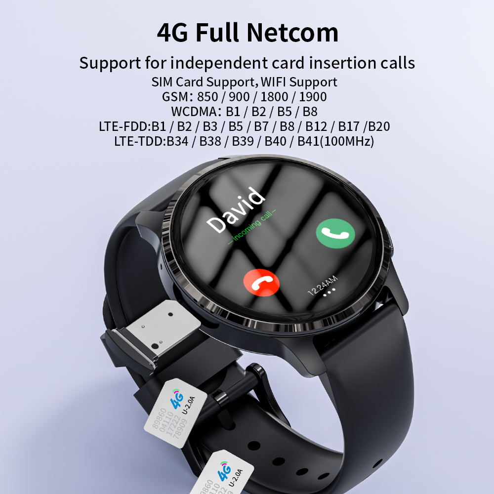 4G 5G Android ساعة ذكية مع بطا - مراجعة Smartwatches وسعره