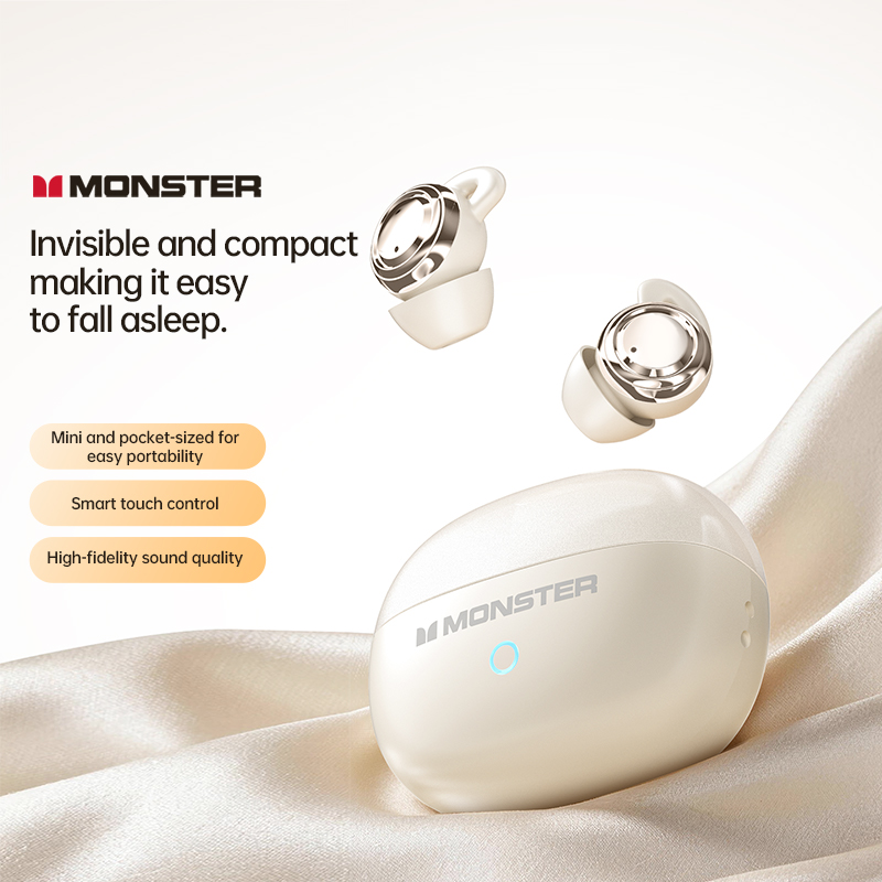 سماعات أذن لاسلكية صغيرة Monst - مراجعة Sleep Mask Headphones Bluetooth وسعره