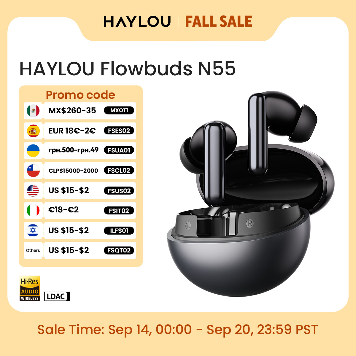 سماعات أذن لاسلكية HAYLOU Flow - مراجعة Type C Wired Earphones With Mic وسعره