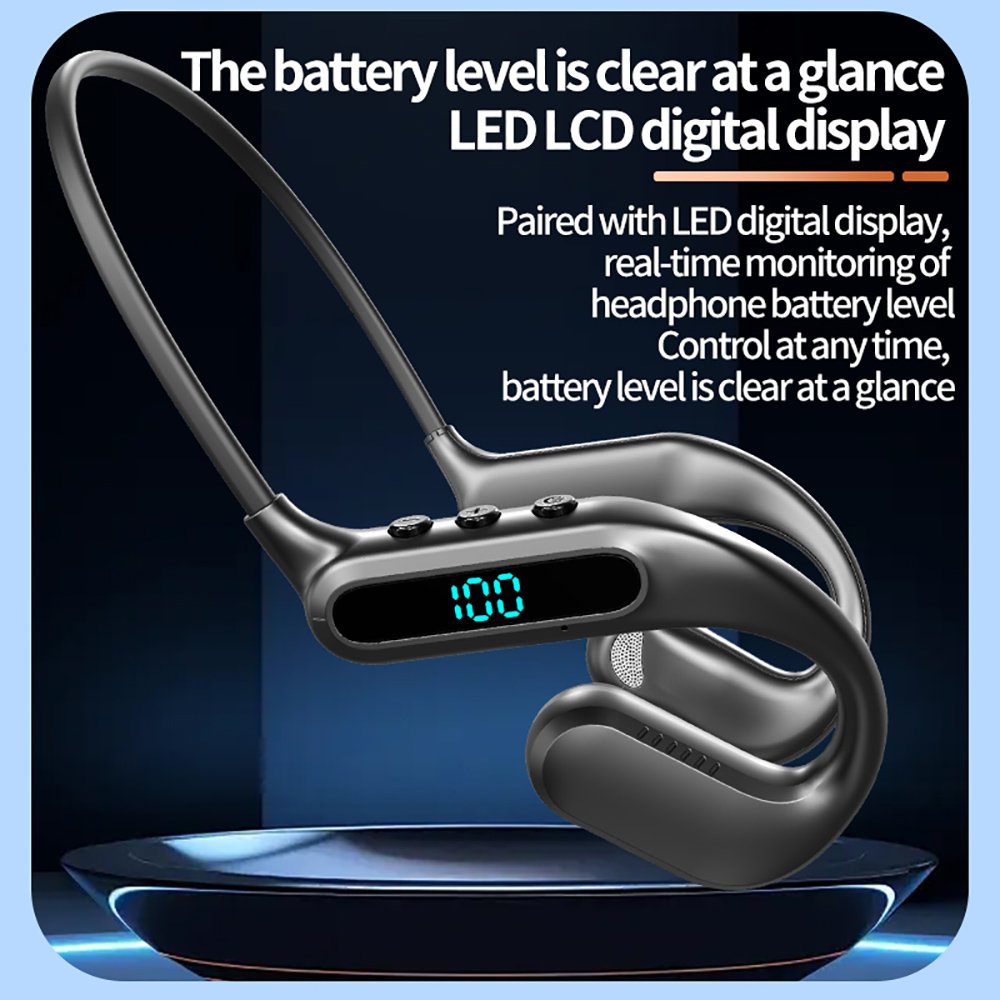 سماعات أذن لاسلكية KEBIDUMEI ب - مراجعة Bone Conduction Running Headphones وسعره