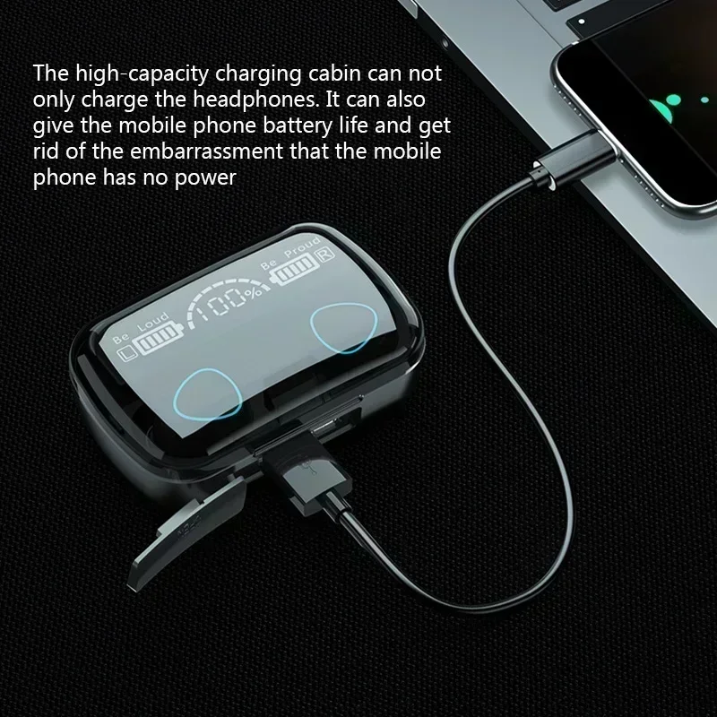 سماعات رأس لاسلكية أصلية بتقني - مراجعة Tws Earbuds Bluetooth 5.3 وسعره