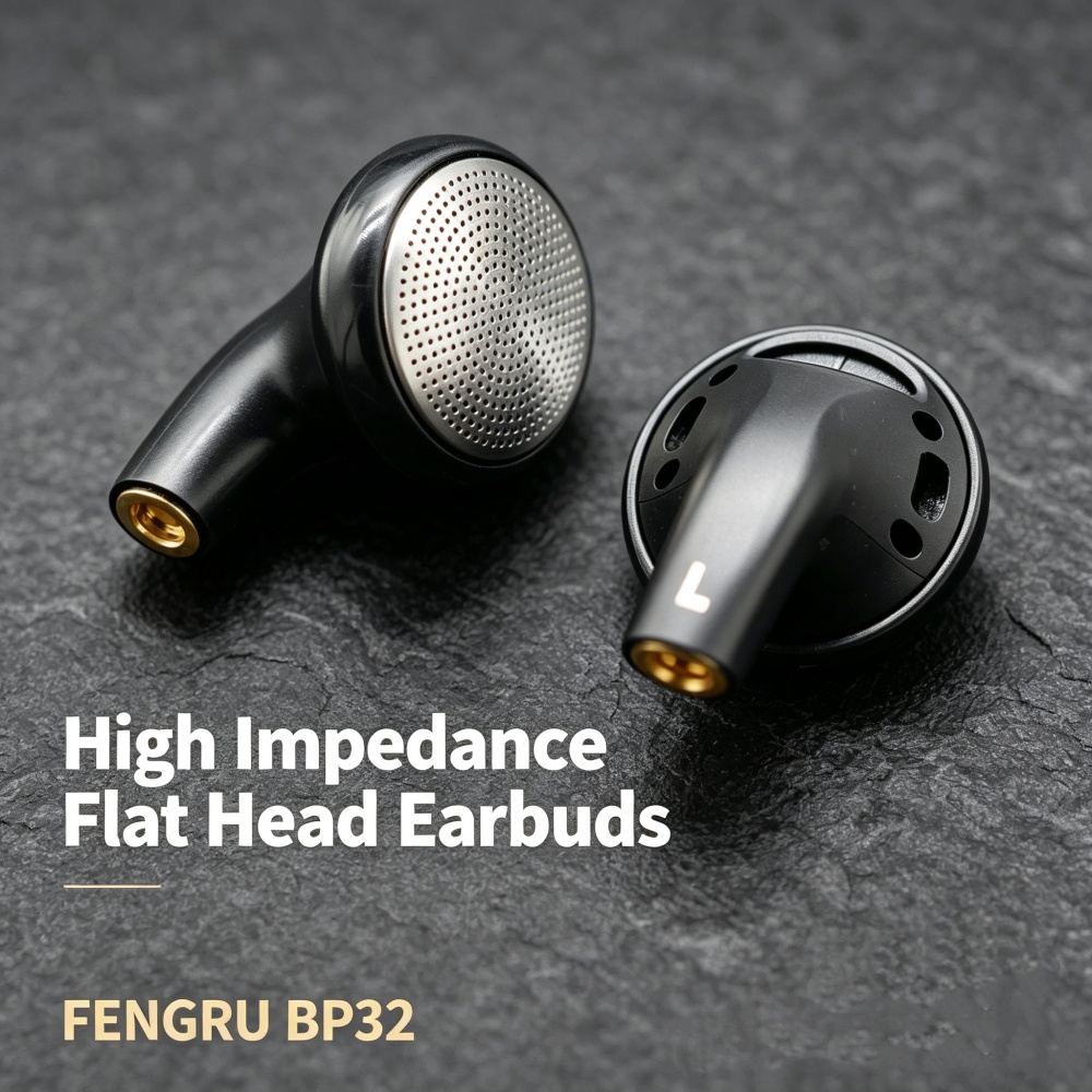 سماعات أذن FENGRU BP32 بتصميم  - مراجعة Planar Magnetic Iem Earphones وسعره