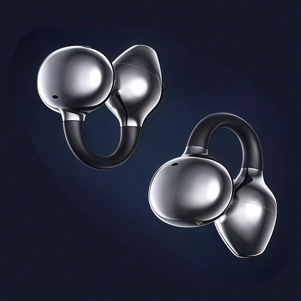 سماعات أذن لاسلكية مفتوحة مع ت - مراجعة Bone Conduction Running Headphones وسعره
