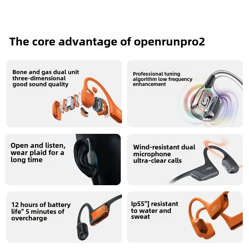 سماعات أذن SHOKZ OpenRun Pro 2 - مراجعة Bone Conduction Running Headphones وسعره