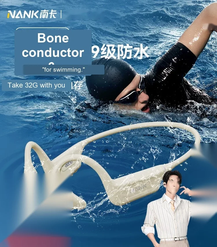 سماعات رأس بلوتوث بتقنية التوص - مراجعة Bone Conduction Running Headphones وسعره