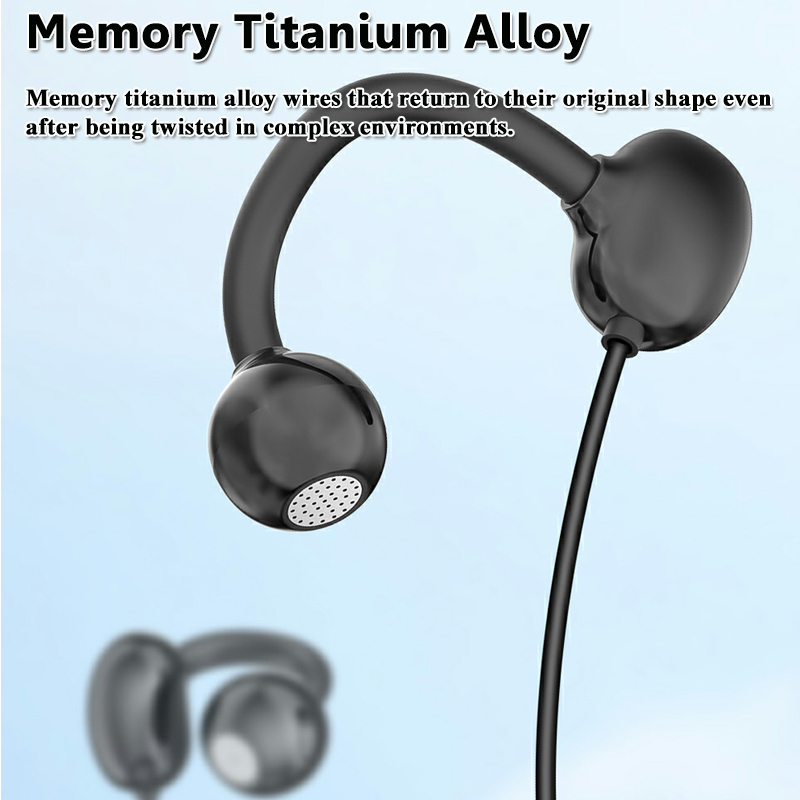 سماعات أذن سلكية مفتوحة 3.5 مم - مراجعة Open Ear Air Conduction Headphones وسعره