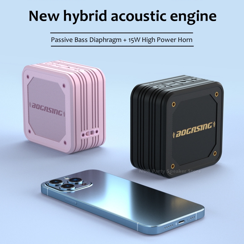 M10 15 واط مكبر صوت BT 5.0 صوت - مراجعة Portable Bluetooth Speaker Waterproof Ipx7 وسعره