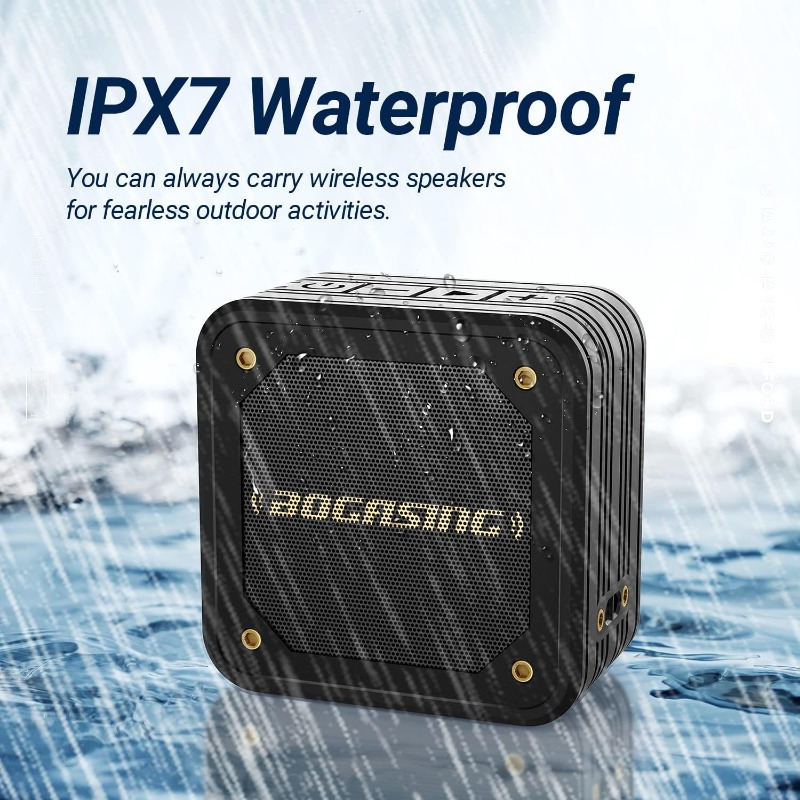 M10 15 واط مكبر صوت BT 5.0 صوت - مراجعة Portable Bluetooth Speaker Waterproof Ipx7 وسعره