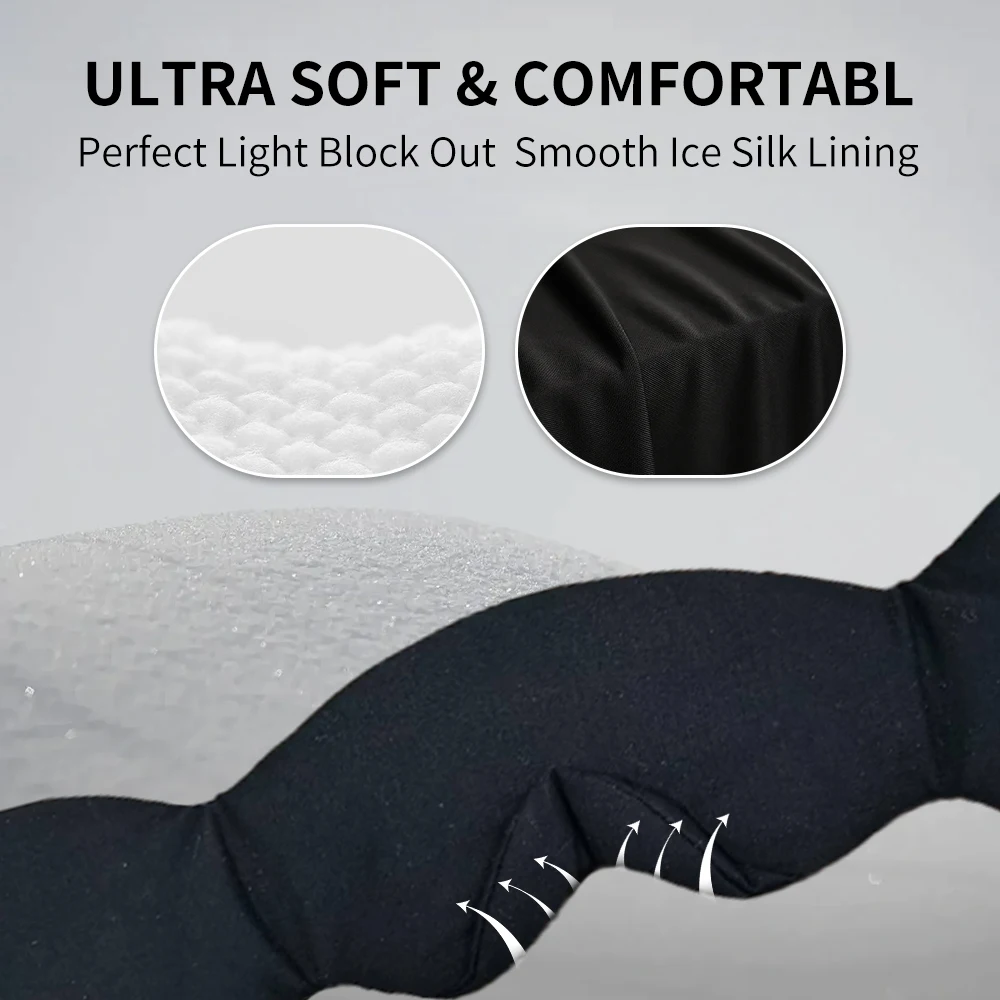 قناع عين بلوتوث مع سماعات رأس  - مراجعة Sleep Mask Headphones Bluetooth وسعره
